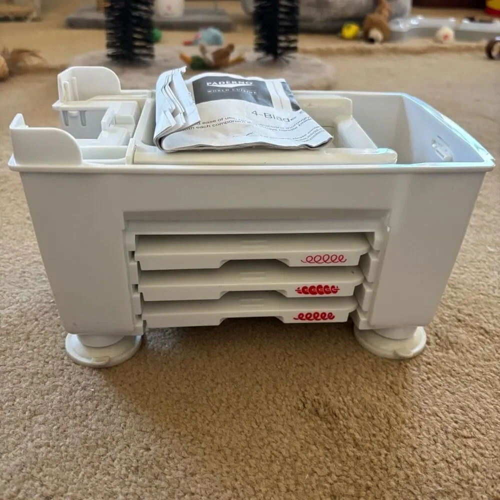 Paderno 4-Blade Spiralizer *Missing Parts”